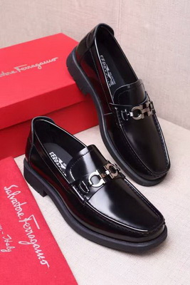 Salvatore Ferragamo Business Men Shoes--034